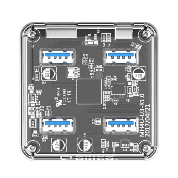 ORICO 4 Port USB3.0 Transparent Hub - Image 2