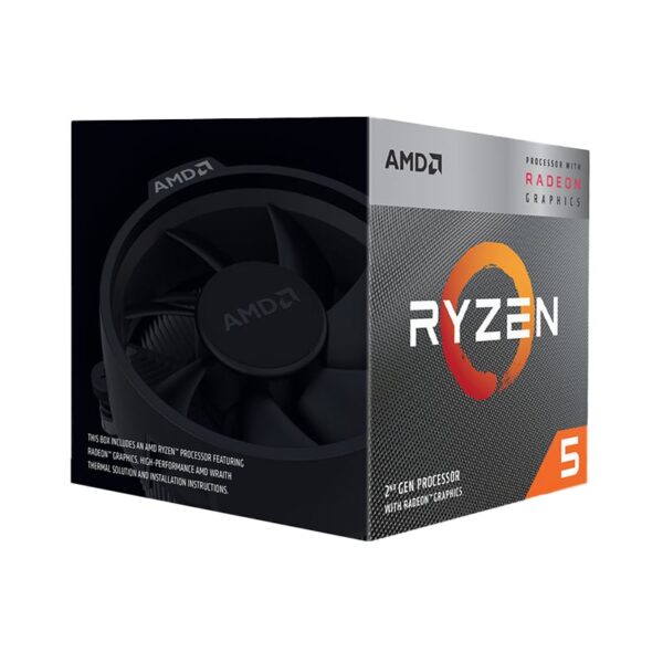 AMD RYZEN 5 3400G 4-CORE 3.7GHZ AM4 - Image 2